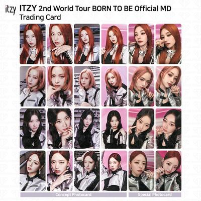 2η Παγκόσμια Περιοδεία Born To Be Official MD Trading Card Photocard Yeji Ryujin