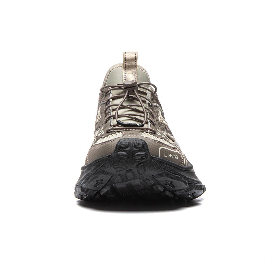 Li Ning Star Halo 2 Slip Resistant, Abrasion Resistant, Lightweight River Trekking Shoes Men's Beige Brown AGUW013-4