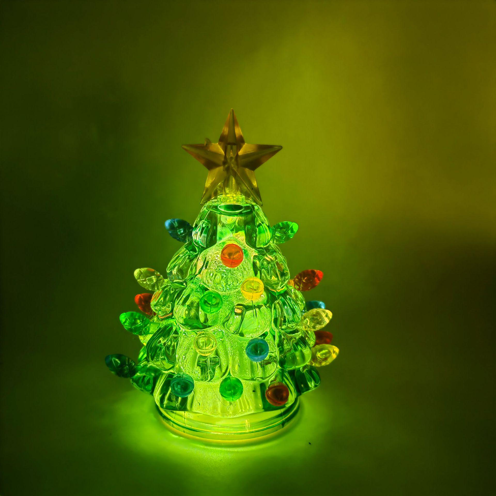 

Christmas Tree Ornaments: Handcrafted Festive Decor for Home and Restaurant Atmosphere 9*9*11 cm зелёный