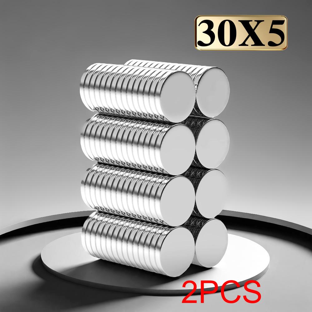 30x5mm Imans Refrigerator Magnets for DIY Office Whiteboard Workshop Suitable Tools Home Workplace