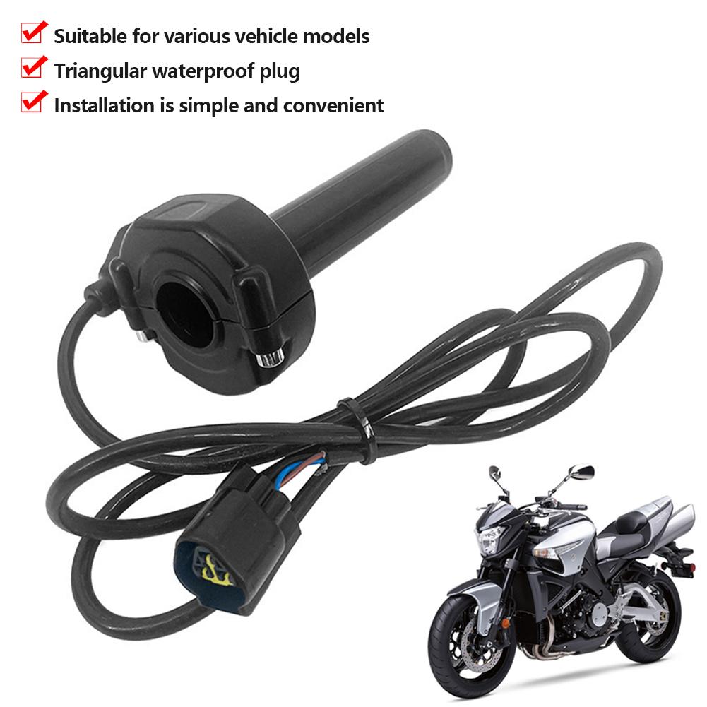 Electronic Motorcycle Throttle Grip with Hall Sensor for Sur Ron Light Bee Acceleration Handle for Light Off-road E-bike Part