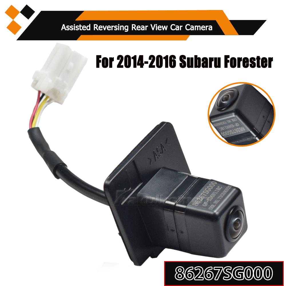 Car Assisted Reversing Rear View Back up Parking Camera For 2014 2015 2016 Subaru Forester (JF1.2) S13 86267-SG000 86267SG000 86267-SG000