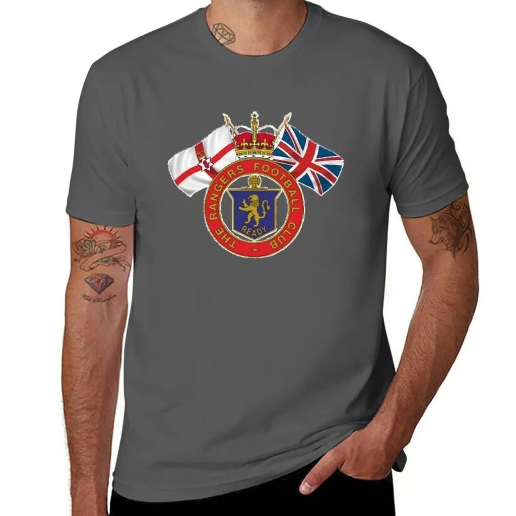 New The Rangers Football Club Classic Tshirt Custom T Shirts Tshirt Short Sublime T Shirt Oversized T Shirt Unisex