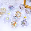 8mm/10mm Transparent Austria Crystal Glass Beads Roundle Spacer Loose Bead for DIY Bracelet Necklace Jewelry Making Accessories