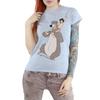 Jungle Book Womens/Ladies Classic Mowgli And Baloo Heather T-Shirt
