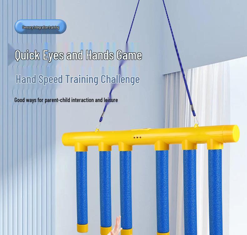 Parent-Child Interactive Eye-Hand Coordination Game: Sensory Training Stick for Toddlers