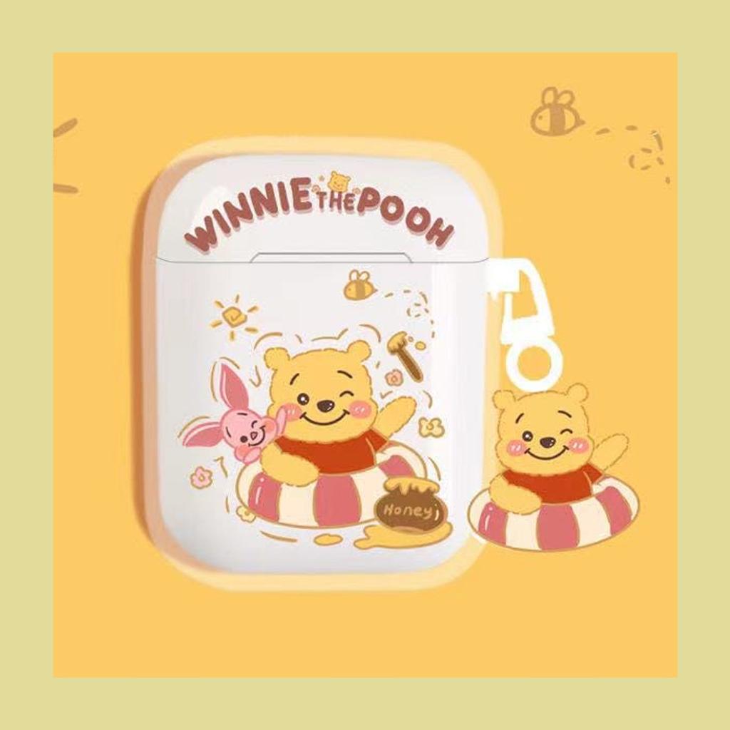 Cartoon AirPods1/1st generation Apple earphone case Pro1st generation Bluetooth earphone case Transparent earphone case Soft