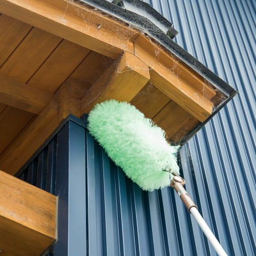 Azuma Industries Aluminum Telescopic Handle and Connecting Handle Set (3-section Telescopic Handle + 1 Main Handle) Handle Only, Lightweight and Rust-