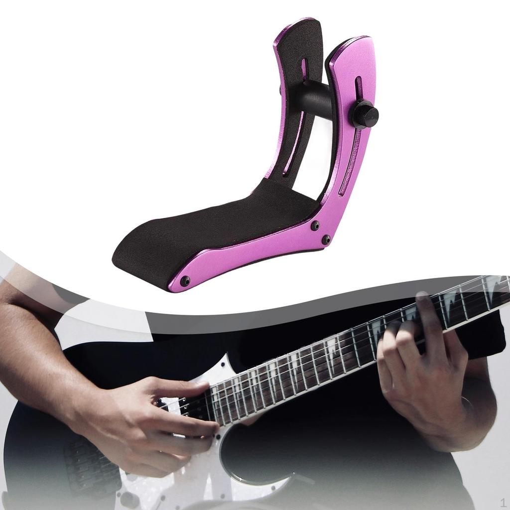 Electric Guitar Rest Foot Lifter Ergonomic Professional Footrest Stool for Live