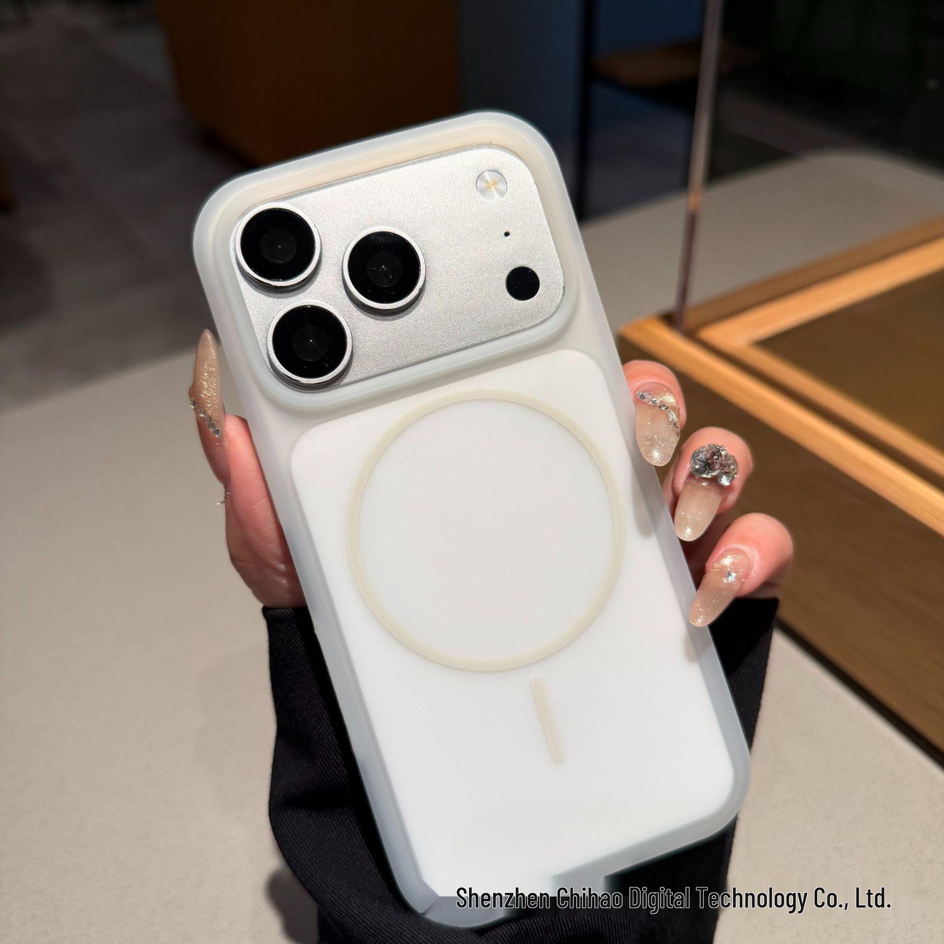 

Ice Cream Jelly Liquid Silicone Case for iPhone 17 Pro Max - Drop-Proof Solid Color iPhone 17