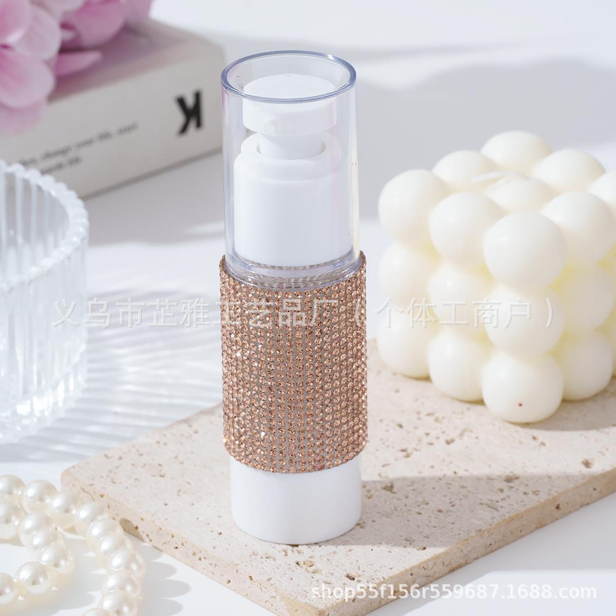 

Nail art tool diamond-encrusted press-type portable lotion spray bottle, cosmetic spray bottle dilution ultra-fine atomization