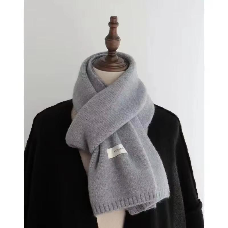 Imitation Cashmere Scarf Women Winter Shawls And Wraps Hijab Blanket Ladies Thick Neckerchief Bufanda Pashmina Long Echarpe
