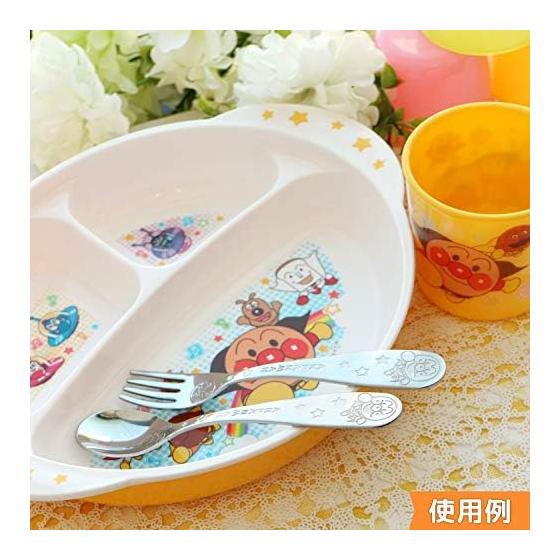Wreck Anpanman Metal Spoon/Fork (M) Made in Japan Stainless Steel M Size KK239