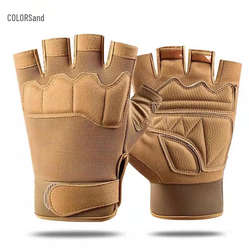 Muqingqing Protective Half-Finger Outdoor Cycling Gloves