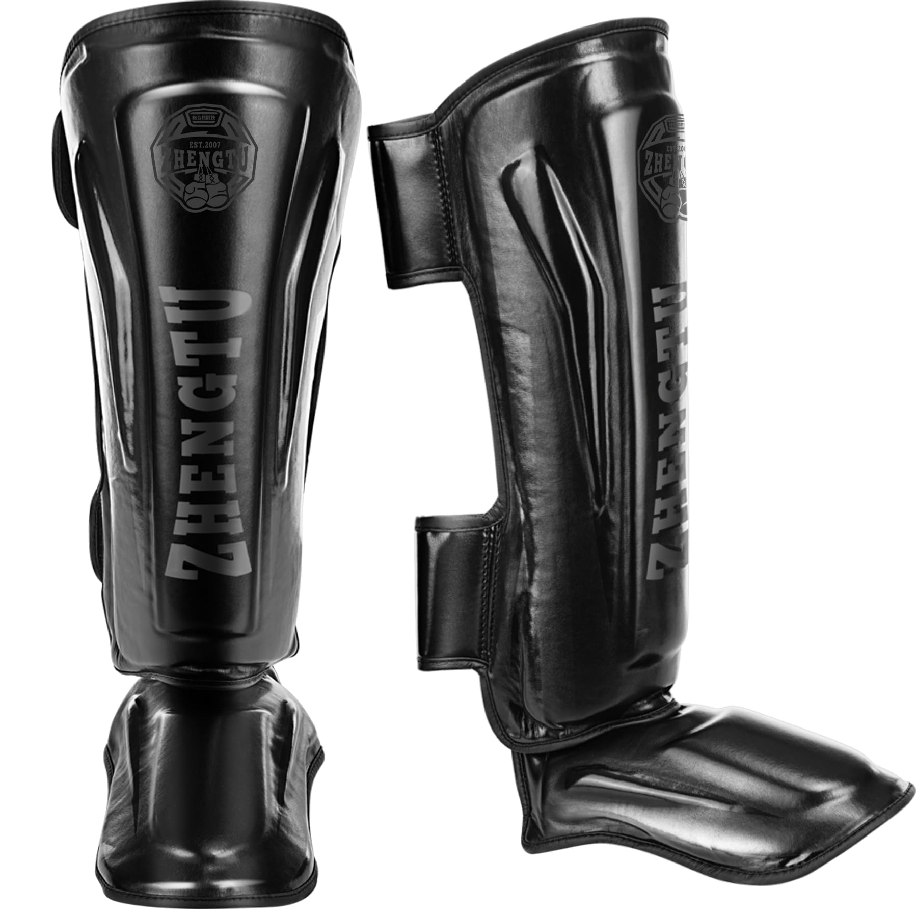 

ZHENGTU Shin Guards by 5th DEEP Flyweight Makoto Leg Shin 3cm Thick Shock Martial Protective Available in 6 Colors and 2 Sizes [Recommended RIZIN s