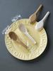 Biodegradable Rice Husk Chinese-Style Spoon: Disposable, Food-Grade for Porridge, Soup, Condiments, Dessert, and Takeout.