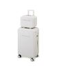INFORT Premium Travel Suitcase Tina 24-Inch Hard Case + 14-Inch Ready Bag Set Oatmeal