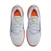 Nike Crosscourt Series Electric Fashion Durable Breathable Non-Slip Low-Top Kids Basketball Shoes Kids Sneaker Gray Orange FV3474-001