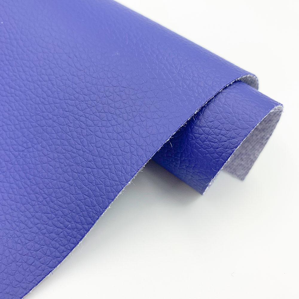 Litchi Faux PU Leathere Fabric Sewing Clothing Bow Bag Sofa Car DIY Earring Making Craft Material Waterproof 50*60cm Big Size