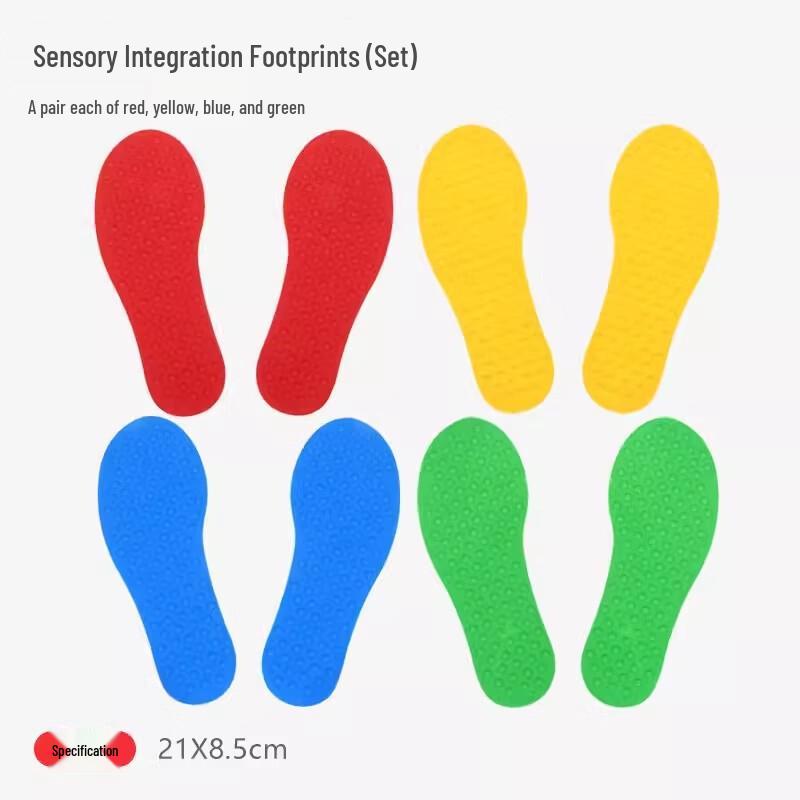 WEZHO Children's Sensory Integration Handprint Footprint Mat