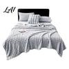 High Density Flannel Throw Soft Plush Blanket 3D Bubble Rabbit Fur Texture Thickened Thermal Comfortable Couch Throw Double-Sided Milk Velvet