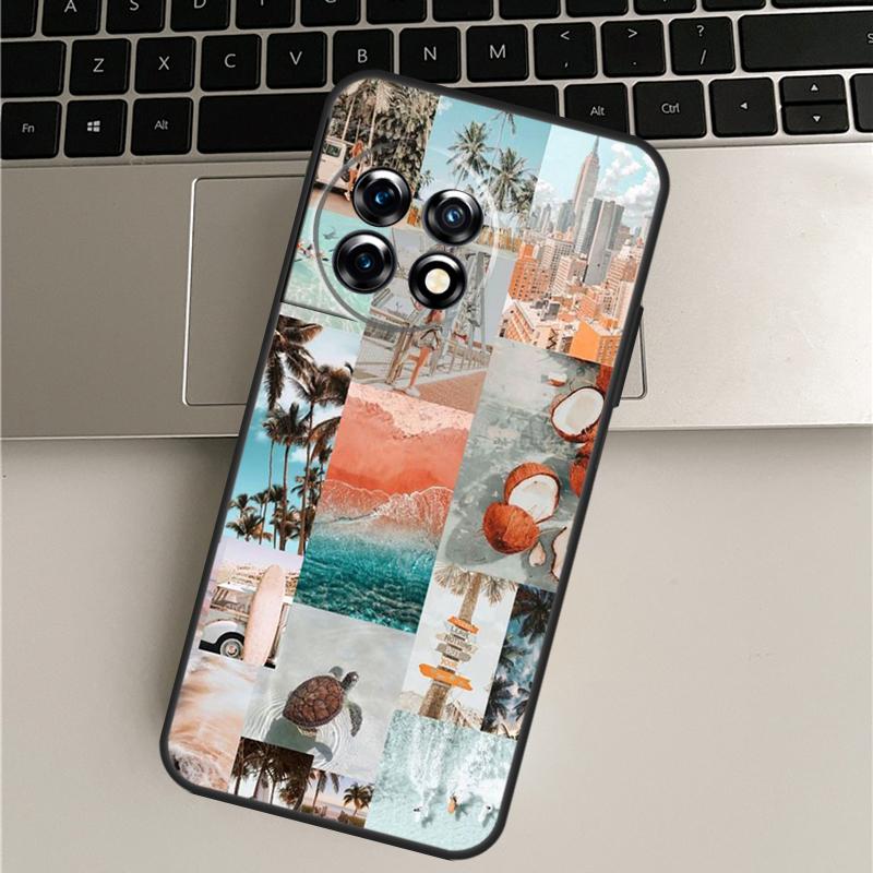 Beach Vibes Case For OnePlus Nord 5 CE 3 4 Lite N20 N30 OnePlus 15 R 13T 10T 9 Pro 11 12 13 12R 13R Cover