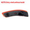 2pcs For Toyota Corolla 2014 2015 2016 Rear Bumper Reflectors Tail Turn Signal Brake Fog Light Shell housing no bulb