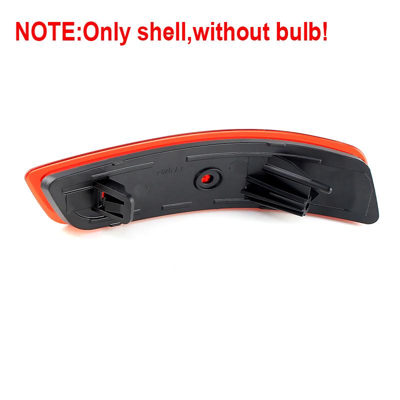 2pcs For Toyota Corolla 2014 2015 2016 Rear Bumper Reflectors Tail Turn Signal Brake Fog Light Shell housing no bulb