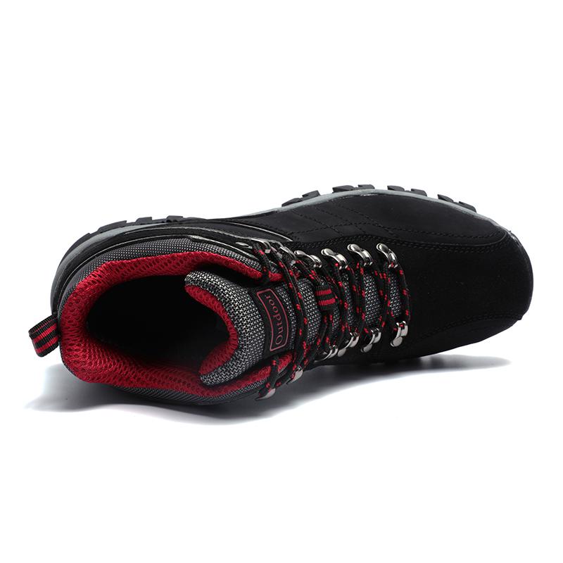 Plus Size 39-47 Autumn Men's High-top Hiking Boots Ankle Anti-Skidding Outdoor Boots Men Footwear