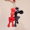 Horse Plush Keychain With Short Plush Material For Gift And Decor