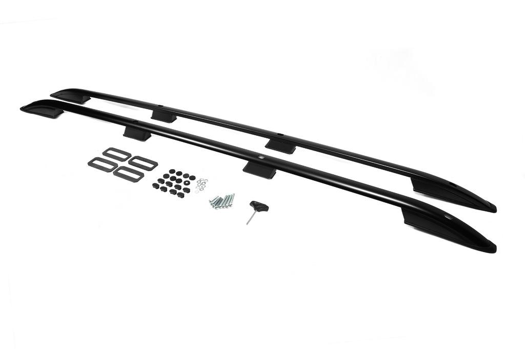 Skyport BLACK Maxi Base Roof Rails for Volkswagen Caddy 2020-