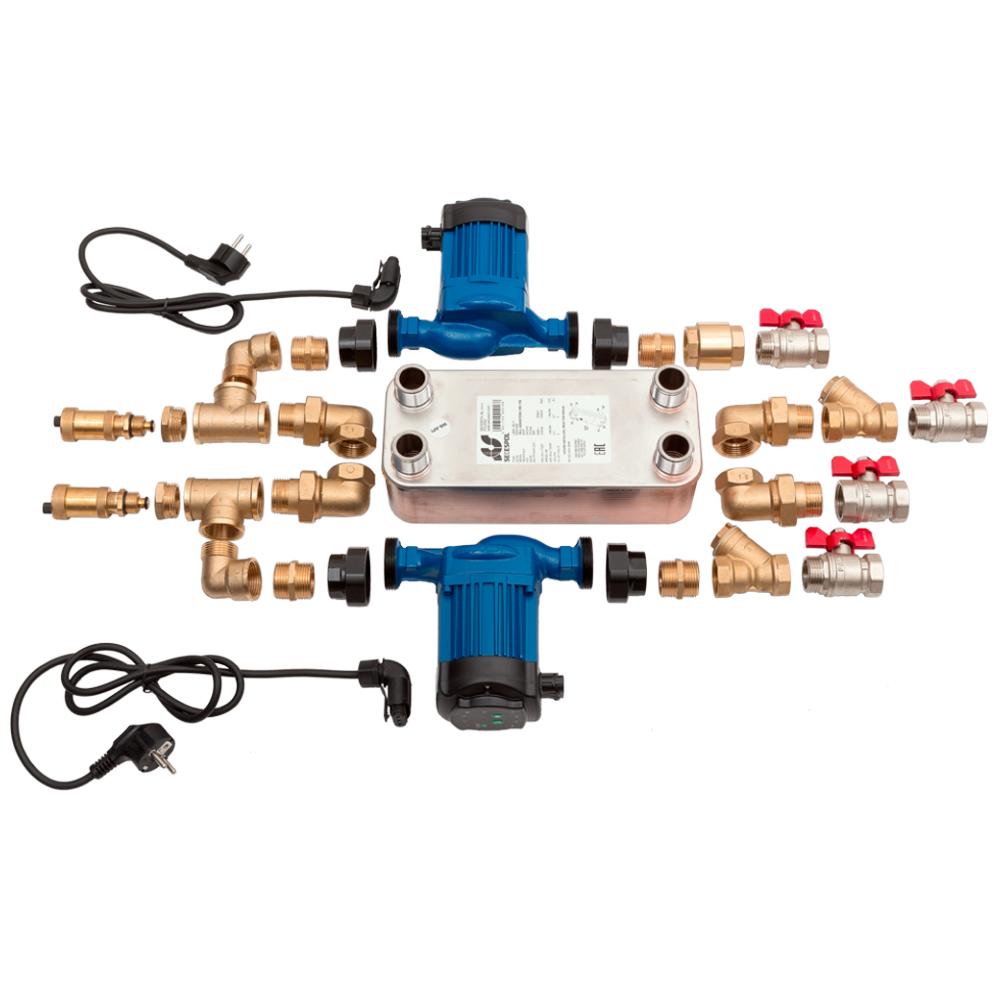 30 Pump-exchanger Plate Set