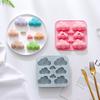 3D Clouds Shaped Silicone Flexible Food Grade Mould Clay Resin Ceramics Candy Fondant Candy Chocolate Soap Mould