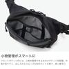 BRIEFING DT Sling BRA251L55 BLACK W26xH16xD6.5(cm)