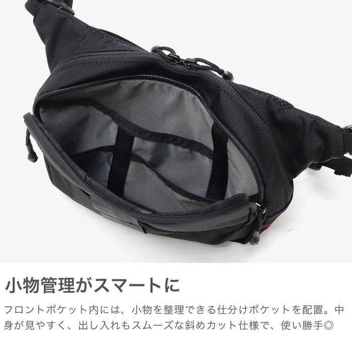 BRIEFING DT Sling BRA251L55 BLACK W26xH16xD6.5(cm)
