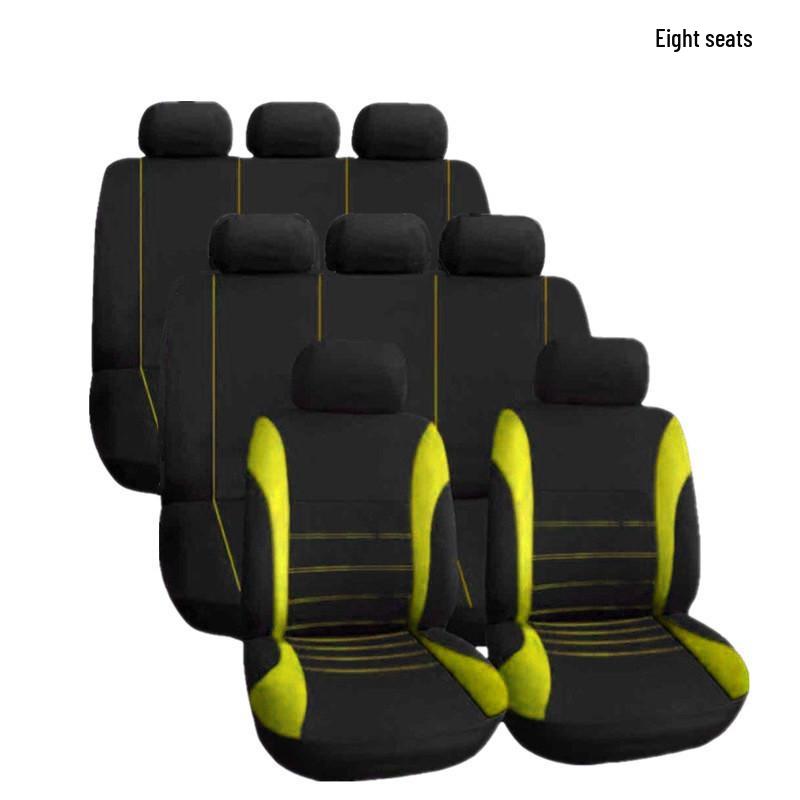 Pokrowiec na fotel samochodowy 7-miejscowy - Tkanina poliestrowa na każdą porę roku