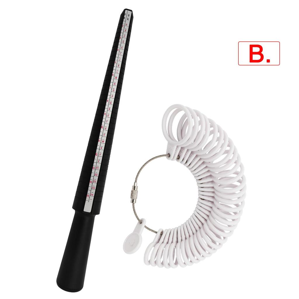 Ring Measuring Circle UK Size Ring Stick Ring Finger Size Inch Ring Circle Measuring Tool For DIY Rings Jewelry Making