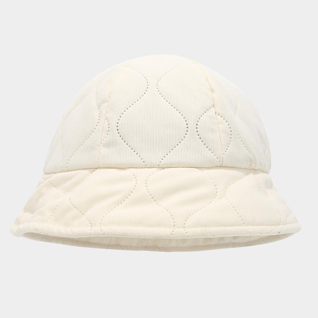 Soft Girl Solid Color Corduroy Fishtail Cap With Sun Protection For Spring And Autumn