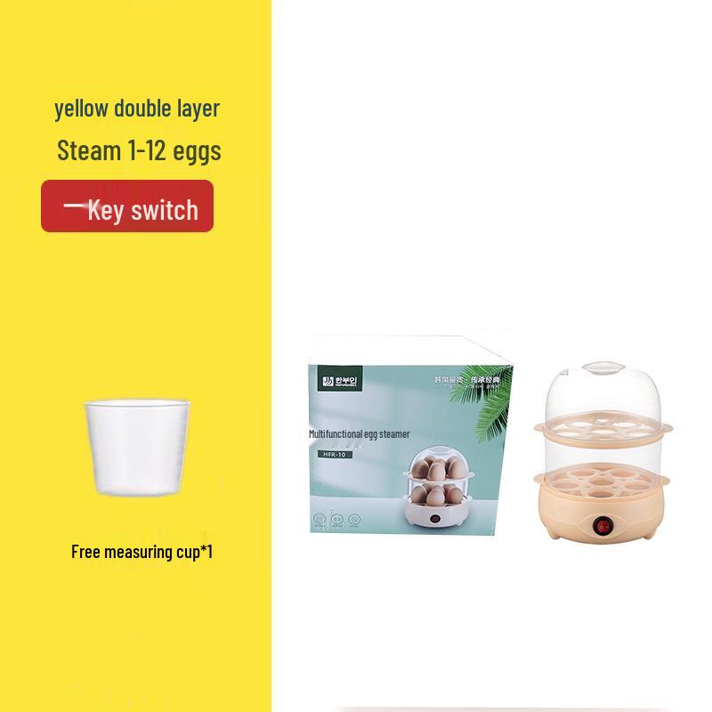 Multifunctional Mini Egg Steamer with Auto Power-Off