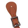 Vintage Western Good Strap with Adjustable Buckles PU Leather Western Flower Boot Good Strap for Horses Riders