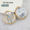 Mercedes-Benz Smart Elf TPU Key Case with Gold Edge