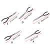 Useful Duckbill Pliers 11" for Extra Long Reach Nose Pliers 90 /45/25 Degree Straight Needle for Hard-to-Reach Narrow Sp