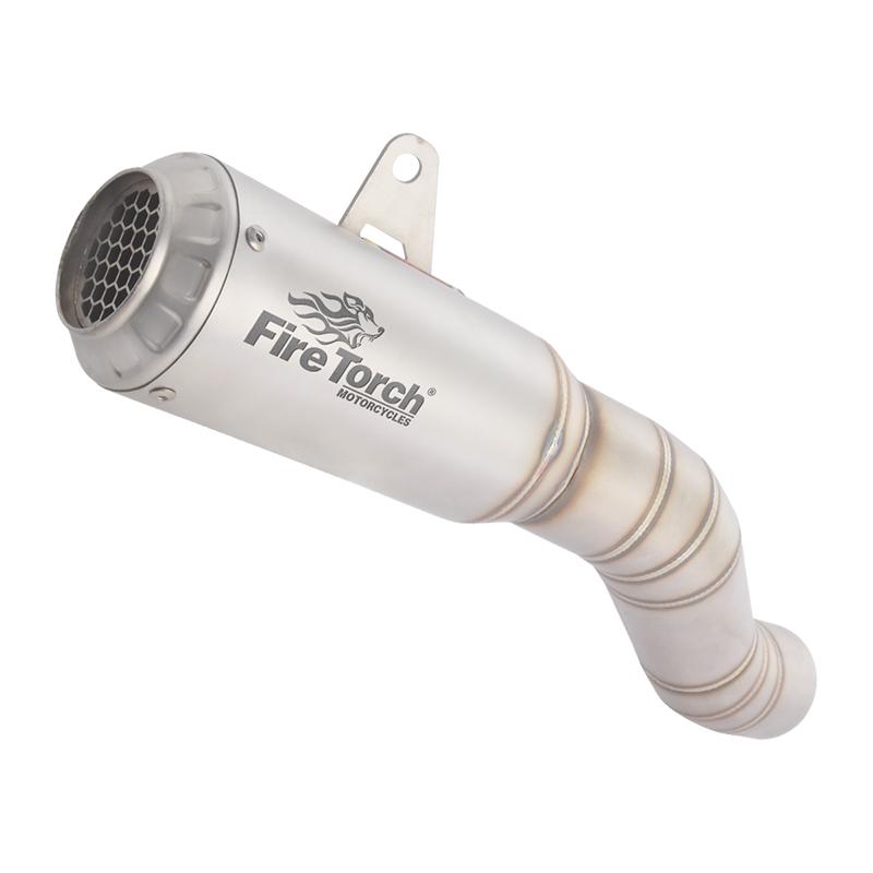 Slip On For Kawasaki ZX6R ZX-6R ZX 6R 2023 2024 2025 Motorcycle Exhaust System Escape Connecting Middle Link Pipe With Muffler