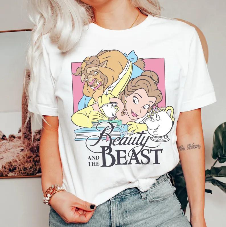 Beauty And The Beast Tshirt Unisex1