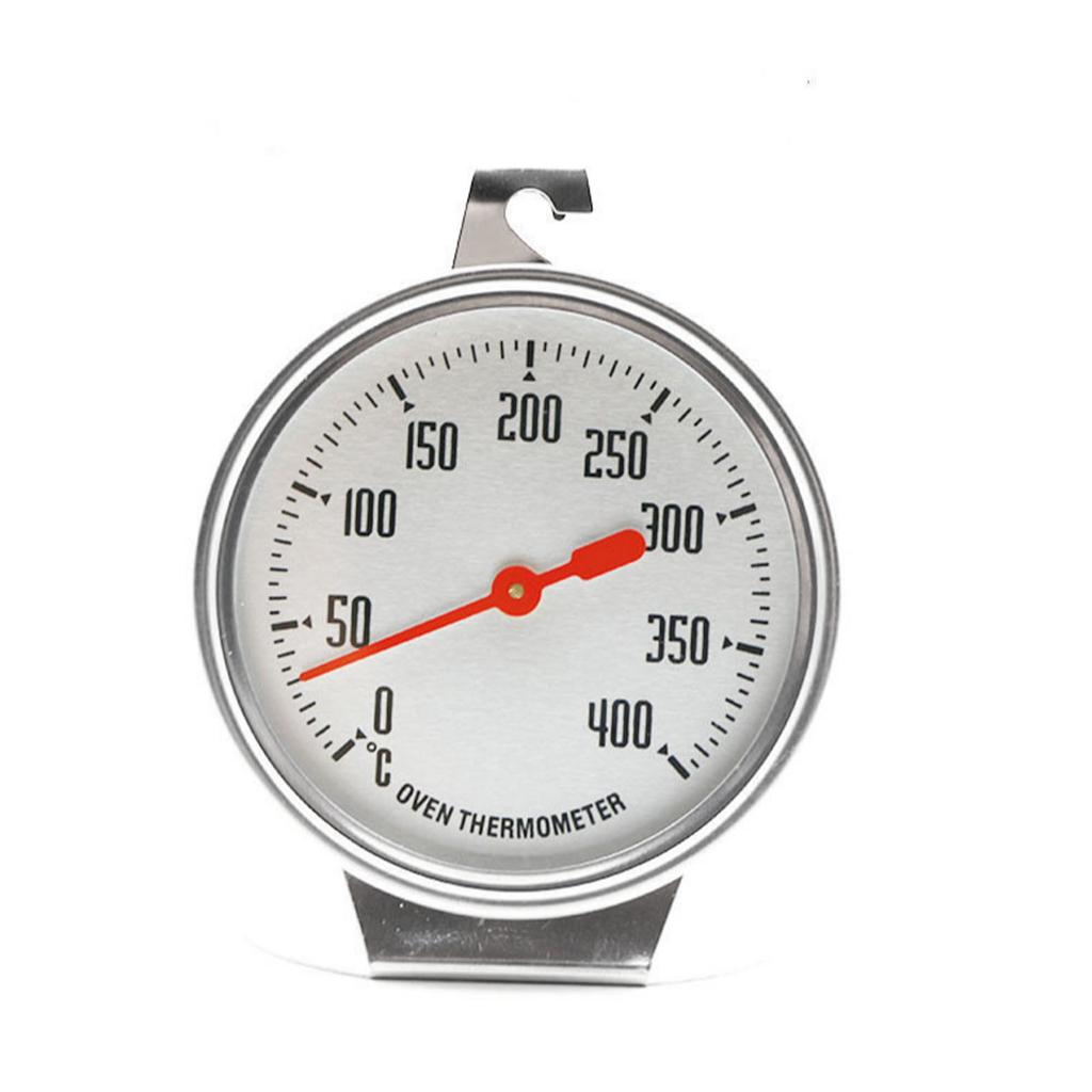 400°C Oven Thermometer Stainless Steel Stand Up Food Meat Temperature Gauge