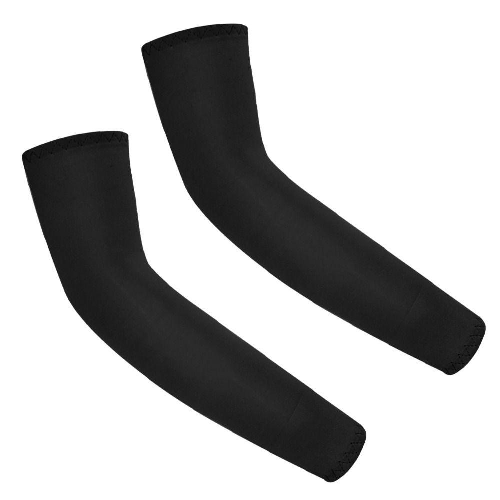 1 Pair Kids Sports Cooling Arm Sleeves Cover Sun UV Protection For 5-12 Years Girls Boys Elastic Ice Cuff Cycling Arm Warmer