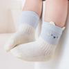 3Pairs/Set Baby Mesh Socks Summer Thin Cotton Kids Socks Cute Cartoon Boneless Socks Infant Newborn Socks For Boys Girls 0-5Yrs