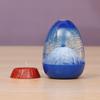 Eggshell Volcano Quicksand Eruption Liquid Hourglass Ornament