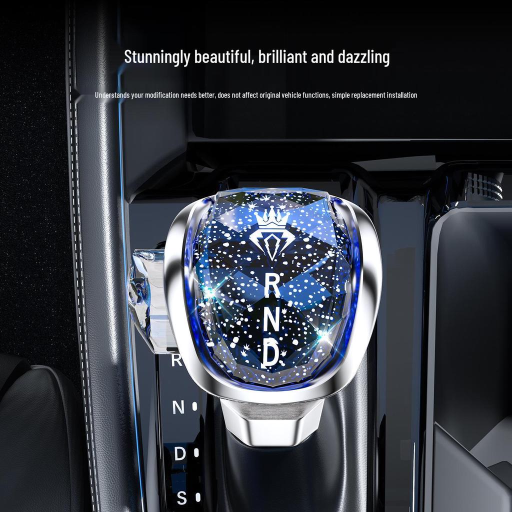 Κρυστάλλινος Επιλογέας Ταχυτήτων Toyota & Honda με Φωτισμό - Μοχλός Αυτόματου Κιβωτίου Ταχυτήτων.