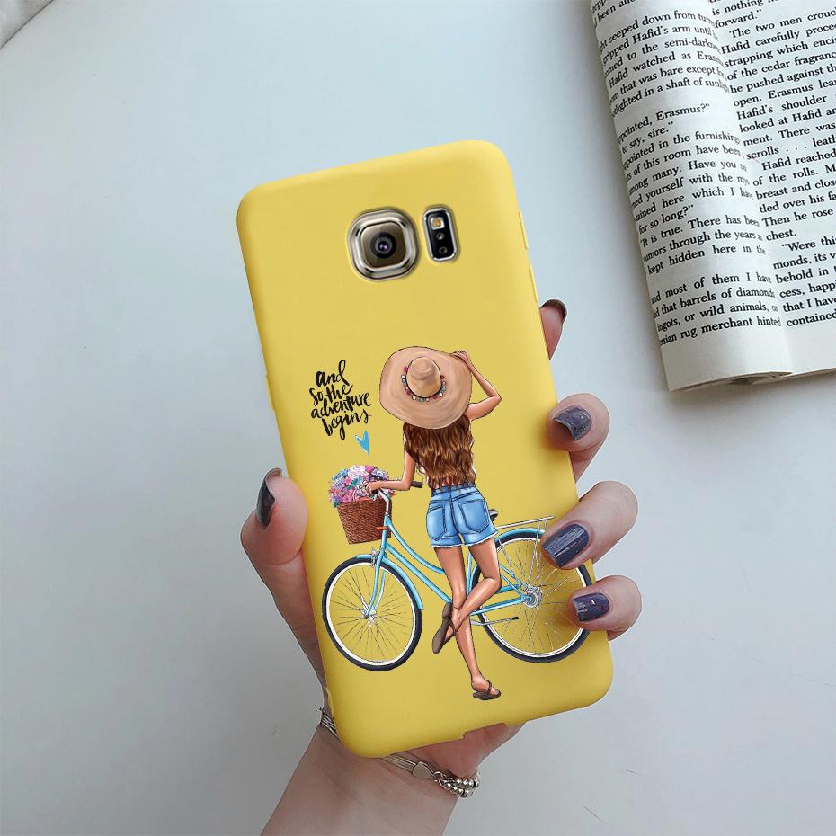 For Samsung Galaxy S7 egde case Cover for Samsung Galaxy S6 edge Case for Samsung S7 S6 G920F SM-G925F Cover Cute Silicon Fundas